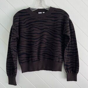 NWOT Gap Kids Zebra print sweater, Girls Size L (10)